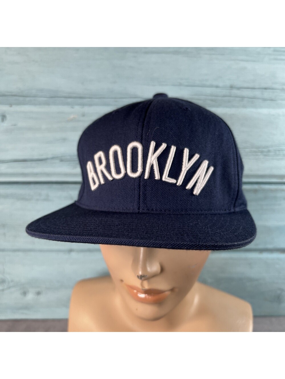 Mitchell and Ness Brooklyn Nets Hat Blue SnapBack - 1344-2S
